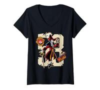Mujer Disney Villains Captain Hook #53 Pirates Sports Team Jersey Camiseta Cuello V