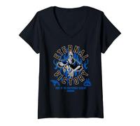Mujer Disney Villains Hades Eternal Victory Sports Team Jersey Camiseta Cuello V