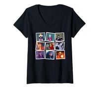 Mujer Disney Villains Iconic Moments Famous Movie Frames Camiseta Cuello V