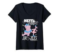 Mujer Disney Winnie the Pooh Heffalumps & Woozles Dancing Dream Camiseta Cuello V