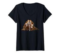 Mujer Disney Zootropolis 2 Gazelle Tiger Dancers Festival Concert Camiseta Cuello V