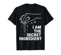 Mujer Divertida, cocinera culinaria, Chef de Cocina, el ingrediente Secreto Camiseta