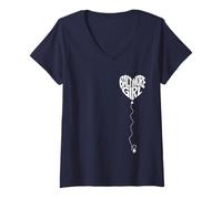 Mujer Divertidas chicas de Baltimore Home Pride icónicas chicas de Baltimore Camiseta Cuello V