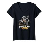 Mujer Divertido Karl Marx, Comunismo, Marx Camiseta Cuello V