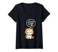 Mujer Divertido Necesito Café Necesito Café Cafeína Española Camiseta Cuello V
