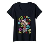 Mujer Divertido Pulgas Artistas De Pulga Niños Niñas Chicos Circo Niño Camiseta Cuello V