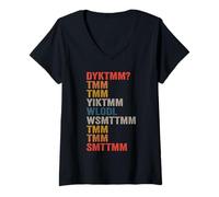Mujer Do You Know The Muffin Man DYKTMM Funny Quote Camiseta Cuello V