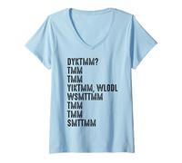 Mujer Do You Know The Muffin Man DYKTMM Nostalgia Funny Saying Camiseta Cuello V