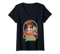 Mujer Dolly Has an Accident Retro Vintage Funny Adult Humor Camiseta Cuello V