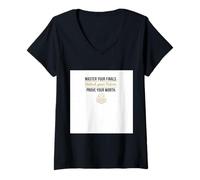 Mujer Domina Tus Finales Camiseta Cuello V