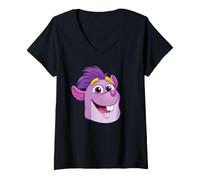 Mujer Dora (2024) Tico Large Face Camiseta Cuello V