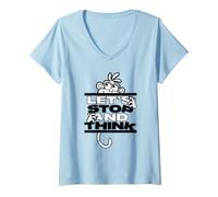 Mujer Dora The Explorer Let's Stop and Think Camiseta Cuello V