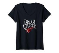 Mujer Dream Chaser Camiseta Cuello V