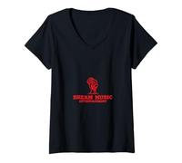 Mujer Dream Music Logo Camiseta Cuello V