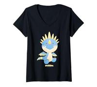 Mujer DreamWorks Dragons Tiny Adventures Stormfly Camiseta Cuello V