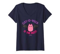 Mujer DreamWorks Gabby’s Dollhouse Cat-O-Ween Is The Best Camiseta Cuello V