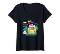 Mujer DreamWorks Gabby’s Dollhouse First Grade Here I Come Camiseta Cuello V