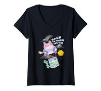 Mujer DreamWorks Gabby’s Dollhouse The Movie Back To School We Go Camiseta Cuello V