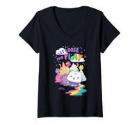 Mujer DreamWorks Gabby’s Dollhouse The Movie Let Loose and Play Camiseta Cuello V