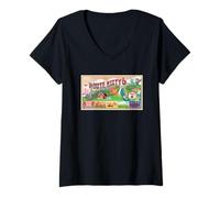Mujer DreamWorks Gabby’s Dollhouse The Movie Route Kitty-6 Camiseta Cuello V