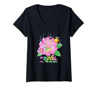 Mujer DreamWorks Gabby’s Dollhouse The Movie Royal Fun-Ness Camiseta Cuello V