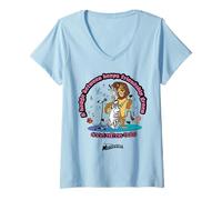 Mujer DreamWorks Madagascar Alex and Marty Retro Good Vibes Camiseta Cuello V