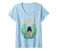 Mujer DreamWorks Trolls Branch Lucky Lunar New Year Camiseta Cuello V