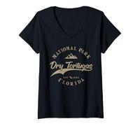 Mujer Dry Tortugas National Park | Florida Camiseta Cuello V