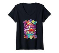 Mujer Dulces sueños Camiseta Cuello V