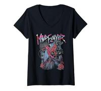 Mujer Dungeons & Dragons Mindflayer Rock Camiseta Cuello V