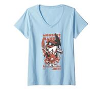 Mujer Dungeons & Dragons Monster Manual Trend Camiseta Cuello V