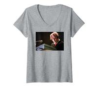 Mujer Duran Duran El Mejor Y Último Tour Nick Rhodes 1998 Camiseta Cuello V