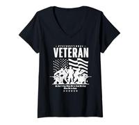 Mujer Dysfunctional Veteran - We Don't Stop When We're Tired We Camiseta Cuello V