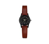 (Mujer-E)Reloj para mujer, informal, unisex, para amantes del negocio, diseño de mano, reloj de cuero