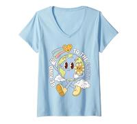 Mujer Earth Day Be Kind to The Earth Environmental Message Camiseta Cuello V
