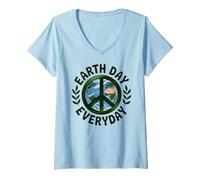 Mujer Earth Day Shirt Kids Men Boys Women Earth Save The Planet Camiseta Cuello V