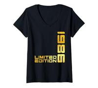 Mujer Edición Limitada 1986 Divertido 39 cumpleaños 39 años Camiseta Cuello V