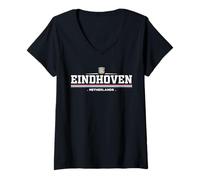 Mujer Eindhoven Netherlands/Nederland Camiseta Cuello V