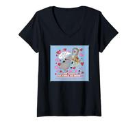 Mujer El Amor de Madagascar Hace Que el Mundo Gire Camiseta Cuello V
