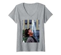 Mujer El Comediante Russ Abad Last of The Summer Wine 1989 Camiseta Cuello V
