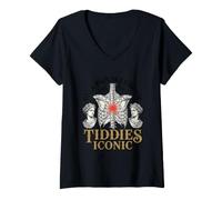 Mujer El Dolor De Espalda Es Crónico, Pero Esto Camiseta Cuello V