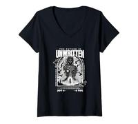 Mujer El futuro no está escrito - Estética urbana audaz Camiseta Cuello V