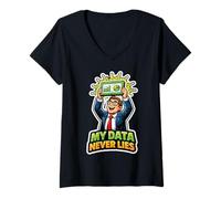 Mujer El incuestionable buscador de la Verdad Camiseta Cuello V