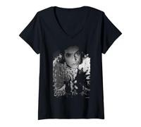 Mujer El líder del zoológico de Babilonia Jas Mann por Andy Willsher Camiseta Cuello V