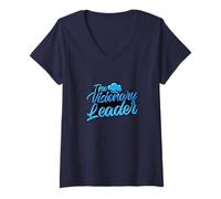 Mujer El líder visionario Camiseta Cuello V