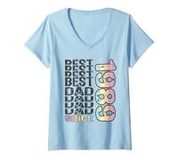 Mujer El Mejor papá del Mundo - no es Broma - Papá Desde 1989 Camiseta Cuello V