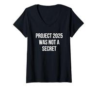 Mujer El Proyecto 2025 no fue un comentario político Secreto Camiseta Cuello V