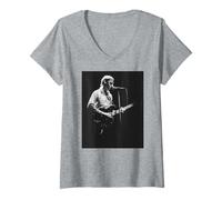 Mujer El Sonido de Paul Weller de Jam Live afecta a la era 1980 Camiseta Cuello V