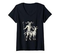 Mujer El Turno del sinvergüenza cornudo Camiseta Cuello V