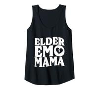 Mujer Elder Emo Mama para Millennial Emo Moms & Ex Scene Queens Camiseta sin Mangas